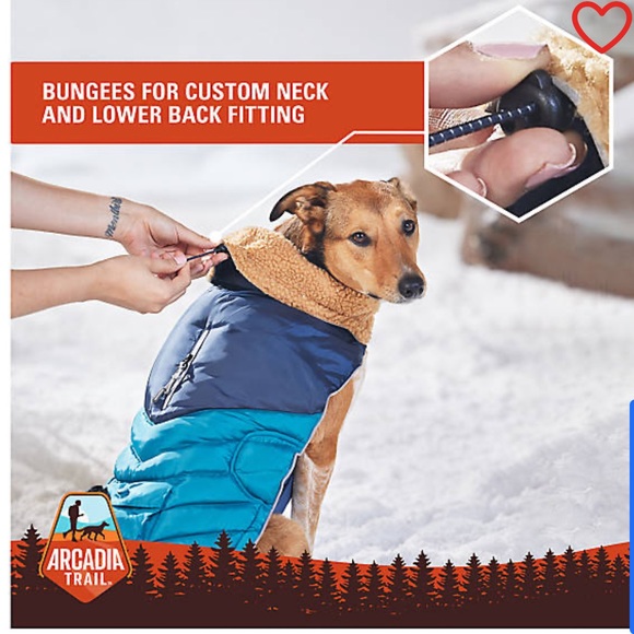 🐾NEW🐾 Arcadia Trail ultra adjustable insulated dog coat size XL - Picture 14 of 14